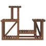 Blumenständer aus massivem Tannenholz, 90 x 25 x 73,5 cm von vidaXL, Topfständer - Ref: Foro24-362875, Preis: 41,96 €, Rabatt: %