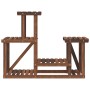 Blumenständer aus massivem Tannenholz, 90 x 25 x 73,5 cm von vidaXL, Topfständer - Ref: Foro24-362875, Preis: 49,89 €, Rabatt: %