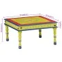 Hand painted solid green mango wood coffee table by vidaXL, Coffee table - Ref: Foro24-353764, Price: 64,52 €, Discount: %