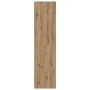 Armario de madera de ingeniería roble artesanal 80x50x200 cm