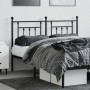 Kopfteil aus schwarzem Metall, 135 cm von vidaXL, Kopf- und Fußteile - Ref: Foro24-353569, Preis: 47,88 €, Rabatt: %
