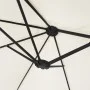 Sand white double parasol 449x245 cm by vidaXL, Umbrellas - Ref: Foro24-362945, Price: 154,11 €, Discount: %