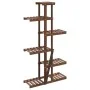 Solid fir wood flower stand 75x25x140.5 cm by vidaXL, Pot stands - Ref: Foro24-362865, Price: 57,20 €, Discount: %