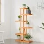 Soporte para flores de madera maciza abeto 75x25x140,5 cm de vidaXL, Soportes para macetas - Ref: Foro24-362866, Precio: 49,7...