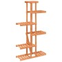 Soporte para flores de madera maciza abeto 75x25x140,5 cm de vidaXL, Soportes para macetas - Ref: Foro24-362866, Precio: 56,4...