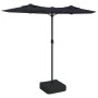 Doppelschirm schwarz 316x240 cm von vidaXL, Sonnenschirme - Ref: Foro24-362967, Preis: 142,84 €, Rabatt: %