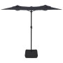 Doppelschirm schwarz 316x240 cm von vidaXL, Sonnenschirme - Ref: Foro24-362967, Preis: 142,84 €, Rabatt: %