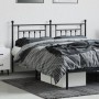 Kopfteil aus schwarzem Metall, 160 cm von vidaXL, Kopf- und Fußteile - Ref: Foro24-353572, Preis: 52,05 €, Rabatt: %