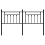 Kopfteil aus schwarzem Metall, 160 cm von vidaXL, Kopf- und Fußteile - Ref: Foro24-353572, Preis: 52,05 €, Rabatt: %