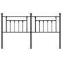 Kopfteil aus schwarzem Metall, 160 cm von vidaXL, Kopf- und Fußteile - Ref: Foro24-353572, Preis: 51,45 €, Rabatt: %