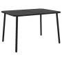 Gartentisch aus anthrazitgrauem Stahl 110x80x71 cm von vidaXL, Gartentische - Ref: Foro24-362739, Preis: 160,92 €, Rabatt: %