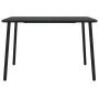 Gartentisch aus anthrazitgrauem Stahl 110x80x71 cm von vidaXL, Gartentische - Ref: Foro24-362739, Preis: 160,92 €, Rabatt: %