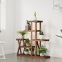 Blumenständer aus massivem Tannenholz, 95 x 25 x 96 cm von vidaXL, Topfständer - Ref: Foro24-362879, Preis: 56,46 €, Rabatt: %