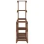 Soporte para flores madera maciza de abeto 95x25x96 cm de vidaXL, Soportes para macetas - Ref: Foro24-362879, Precio: 54,03 €...