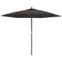 Garden umbrella with anthracite gray wooden pole 299x240 cm by vidaXL, Umbrellas - Ref: Foro24-363169, Price: 73,75 €, Discou...