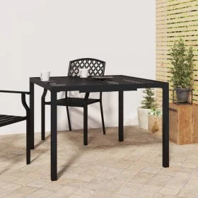 Anthrazitgrauer Gartentisch aus Stahl 100x100x72 cm von vidaXL, Gartentische - Ref: Foro24-362744, Preis: 149,33 €, Rabatt: %