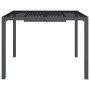 Anthrazitgrauer Gartentisch aus Stahl 100x100x72 cm von vidaXL, Gartentische - Ref: Foro24-362744, Preis: 153,97 €, Rabatt: %