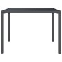 Anthrazitgrauer Gartentisch aus Stahl 100x100x72 cm von vidaXL, Gartentische - Ref: Foro24-362744, Preis: 153,97 €, Rabatt: %