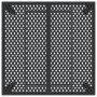 Mesa de jardín de acero gris antracita 100x100x72 cm de vidaXL, Mesas de jardín - Ref: Foro24-362744, Precio: 154,83 €, Descu...