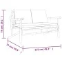 Bamboo garden bench with dark gray cushions by vidaXL, Modular outdoor sofas - Ref: Foro24-363464, Price: 136,92 €, Discount: %