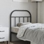 Black metal headboard 75 cm by vidaXL, Headboards and footboards - Ref: Foro24-353661, Price: 24,74 €, Discount: %