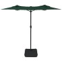 Sombrilla doble verde 316x240 cm de vidaXL, Sombrillas - Ref: Foro24-362962, Precio: 140,93 €, Descuento: %