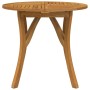 Solid acacia wood garden table Ø85 cm by vidaXL, Garden tables - Ref: Foro24-363302, Price: 156,56 €, Discount: %