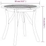 Mesa de jardín madera maciza de acacia Ø85 cm de vidaXL, Mesas de jardín - Ref: Foro24-363302, Precio: 150,09 €, Descuento: %