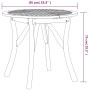 Solid acacia wood garden table Ø85 cm by vidaXL, Garden tables - Ref: Foro24-363302, Price: 156,56 €, Discount: %