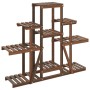 Blumenständer aus massivem Tannenholz, 110 x 25 x 96 cm von vidaXL, Topfständer - Ref: Foro24-362849, Preis: 46,74 €, Rabatt: %