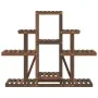 Soporte para flores madera maciza abeto 110x25x96 cm de vidaXL, Soportes para macetas - Ref: Foro24-362849, Precio: 46,23 €, ...