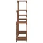 Soporte para flores madera maciza abeto 110x25x96 cm de vidaXL, Soportes para macetas - Ref: Foro24-362849, Precio: 46,23 €, ...