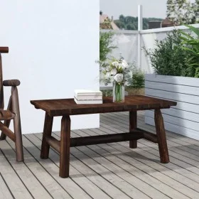 Mesa de centro de madera maciza de abeto 90x50x41 cm de vidaXL, Sofás modulares de exterior - Ref: Foro24-363354, Precio: 74,...