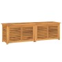 Garden storage box with solid teak bag 175x50x53 cm by vidaXL, Outdoor storage boxes - Ref: Foro24-363273, Price: 435,37 €, D...