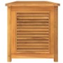 Garden storage box with solid teak bag 175x50x53 cm by vidaXL, Outdoor storage boxes - Ref: Foro24-363273, Price: 435,37 €, D...