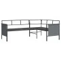 Anthrazitgraues 2-teiliges Gartenmöbelset aus Stahl von vidaXL, Gartensets - Ref: Foro24-362810, Preis: 277,27 €, Rabatt: %