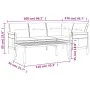 Anthrazitgraues 2-teiliges Gartenmöbelset aus Stahl von vidaXL, Gartensets - Ref: Foro24-362810, Preis: 277,27 €, Rabatt: %