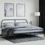 Bettgestell mit schwarzem Metallkopfteil 193x203 cm von vidaXL, Betten und Lattenroste - Ref: Foro24-353641, Preis: 122,62 €,...