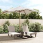 Sandfarbener Gartenschirm mit Holzstange, 300 x 300 x 273 cm von vidaXL, Sonnenschirme - Ref: Foro24-363191, Preis: 82,69 €, ...
