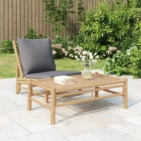 Bamboo garden coffee table 100x55x33 cm by vidaXL, Modular outdoor sofas - Ref: Foro24-363456, Price: 94,32 €, Discount: %