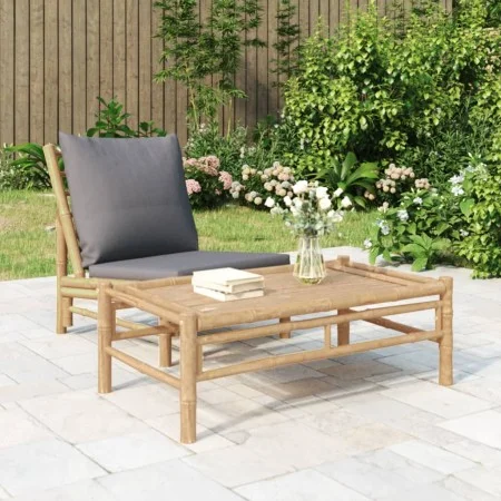 Bamboo garden coffee table 100x55x33 cm by vidaXL, Modular outdoor sofas - Ref: Foro24-363456, Price: 94,57 €, Discount: %