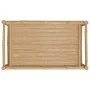 Bambus-Garten-Couchtisch 100x55x33 cm von vidaXL, Modulare Sofas für den Außenbereich - Ref: Foro24-363456, Preis: 94,32 €, R...