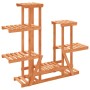 Soporte para flores madera maciza de abeto 95x25x96 cm de vidaXL, Soportes para macetas - Ref: Foro24-362862, Precio: 34,36 €
