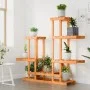 Blumenständer aus massivem Tannenholz 95x25x96 cm von vidaXL, Topfständer - Ref: Foro24-362862, Preis: 43,75 €, Rabatt: %