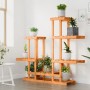 Blumenständer aus massivem Tannenholz 95x25x96 cm von vidaXL, Topfständer - Ref: Foro24-362862, Preis: 41,89 €, Rabatt: %