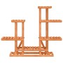 Soporte para flores madera maciza de abeto 95x25x96 cm de vidaXL, Soportes para macetas - Ref: Foro24-362862, Precio: 34,36 €