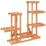 Blumenständer aus massivem Tannenholz 95x25x96 cm von vidaXL, Topfständer - Ref: Foro24-362862, Preis: 43,75 €, Rabatt: %