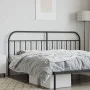 Kopfteil aus schwarzem Metall, 200 cm von vidaXL, Kopf- und Fußteile - Ref: Foro24-353673, Preis: 37,13 €, Rabatt: %