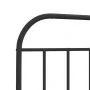 Kopfteil aus schwarzem Metall, 200 cm von vidaXL, Kopf- und Fußteile - Ref: Foro24-353673, Preis: 37,13 €, Rabatt: %