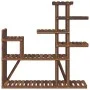 Blumenständer aus massivem Tannenholz, 110 x 25 x 111 cm von vidaXL, Topfständer - Ref: Foro24-362867, Preis: 42,51 €, Rabatt: %